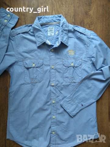 tommy hilfiger - страхотна мъжка риза КАТО НОВА, снимка 5 - Ризи - 25230416