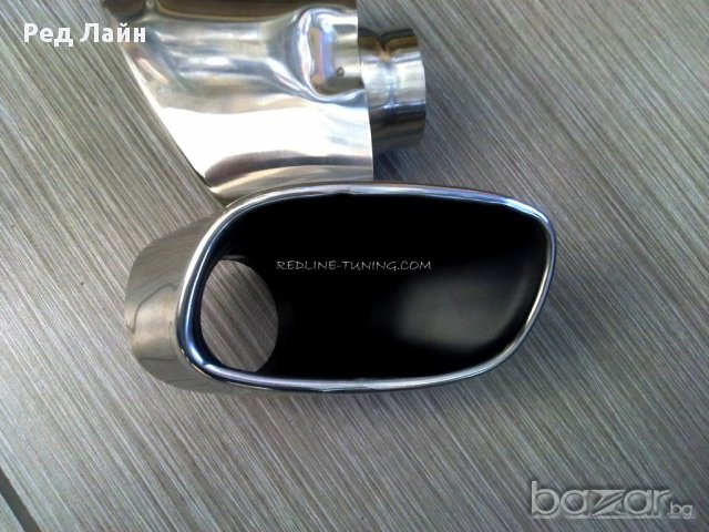 Накрайници за ауспух на BMW X5 E70 2007-2009 без LCI модел.