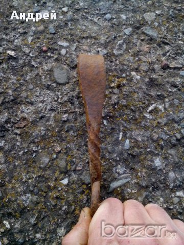 Старинен ченгел,кука, снимка 4 - Антикварни и старинни предмети - 17736692