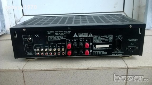 denon dra-585rd-stereo receiver-made in germany-внос швеицария, снимка 11 - Ресийвъри, усилватели, смесителни пултове - 19809712