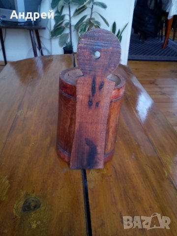 Стара дървена кутия за подправки #2, снимка 3 - Антикварни и старинни предмети - 23832157