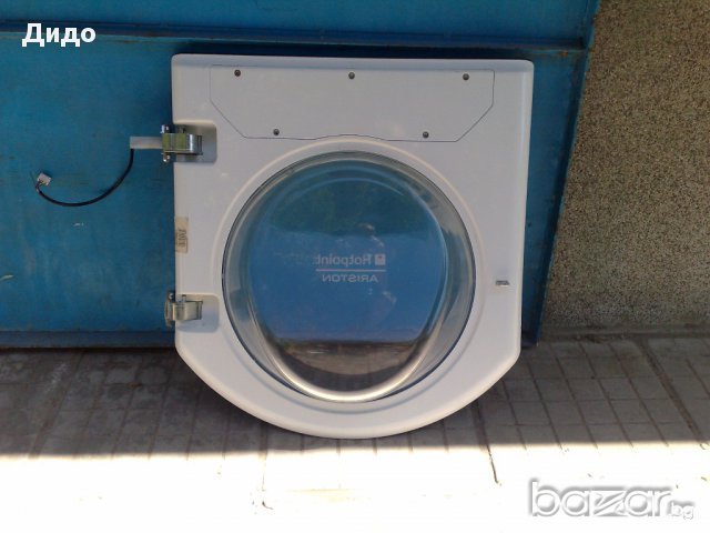 Продавам отличен люк (вратичка) с  платка за пералня HOTPOINT ARISTON  AQXL 109, снимка 2 - Други - 15363525
