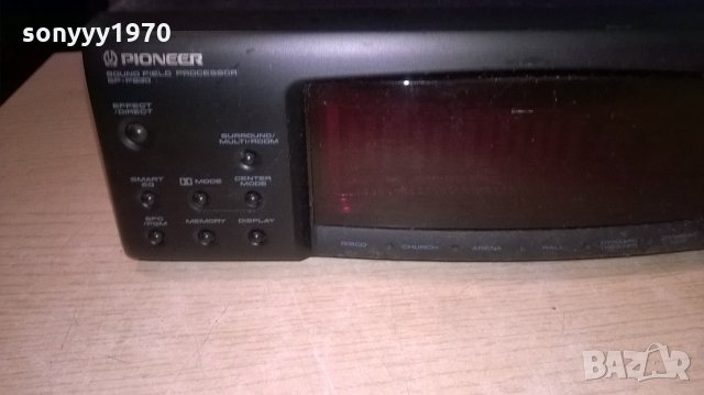 pioneer sp-p930 sound field processor-made in japan, снимка 4 - Ресийвъри, усилватели, смесителни пултове - 22157668