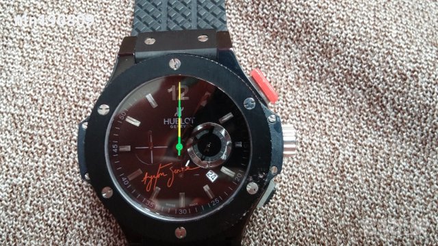 Часовник HUBLOT GENEVE/Ayrton Senna, снимка 12 - Мъжки - 22001178