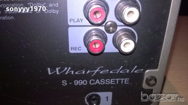 wharfedale s-990 cassette-uk-внос англия, снимка 10 - Аудиосистеми - 12679627