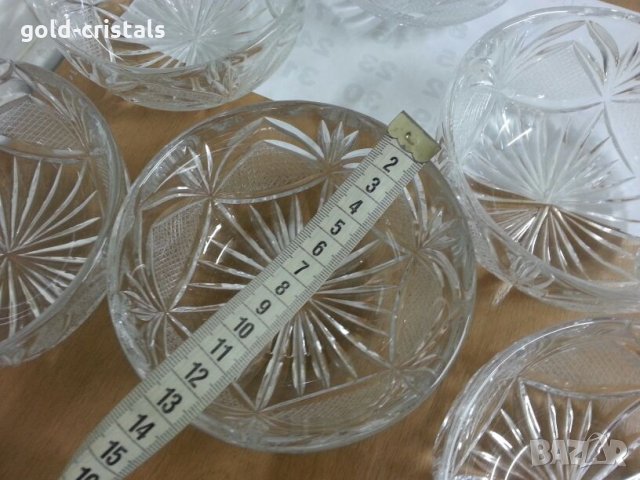 кристални купички купи , снимка 9 - Антикварни и старинни предмети - 22703226