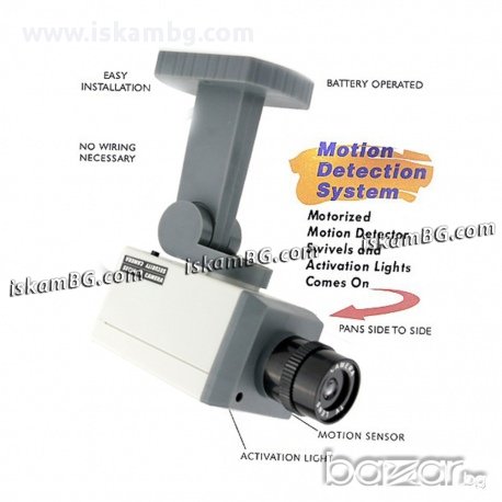 Фалшива видео камера със сензор за движение - код ОСТРА, снимка 2 - Други - 13574292