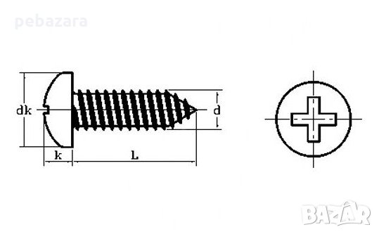Винт , видии за дърво М8 - 10 бр., снимка 5 - Други инструменти - 25490490