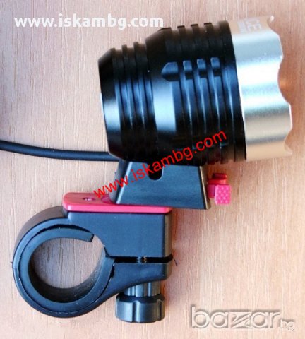Мощен акумулаторен челник 1800Lm CREE T6 - 068 Синя кутия, снимка 8 - Други спортове - 13303577