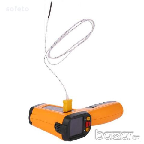 НОВО инфраред безконтактен термометър влагомер IR термометър , снимка 2 - Други машини и части - 17984813