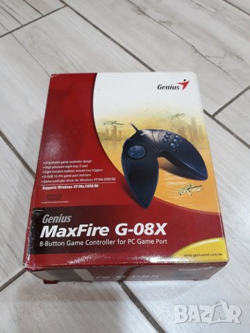 Джойстик за настолен компютър Genius MaxFire G-08X, снимка 2 - Джойстици и геймпадове - 24036635