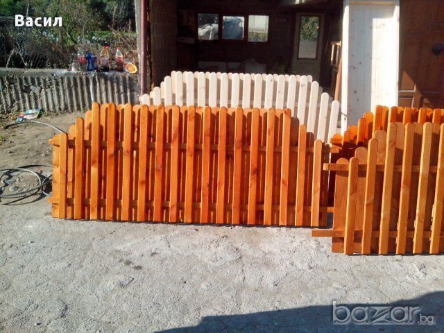 дървени огради, снимка 1 - Дограми - 11435586