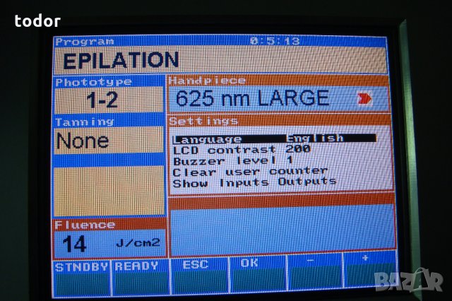Професионална машина за епилация и други - Quanta system,  Eterna, снимка 5 - Козметични уреди - 26103238