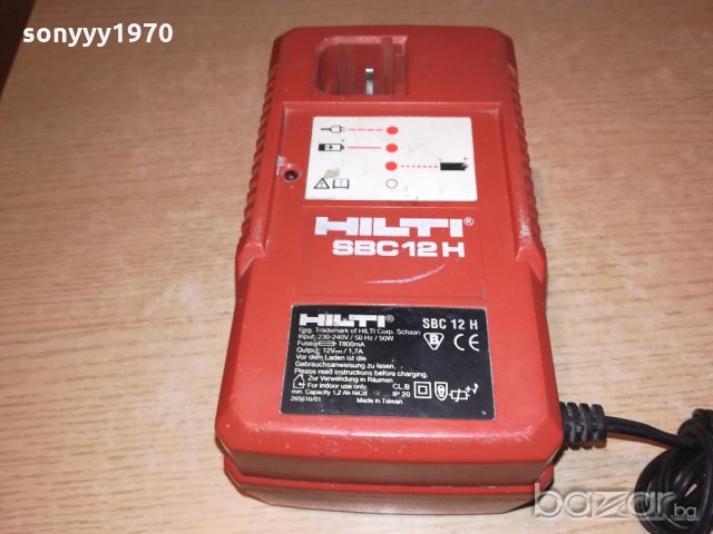 hilti sbc12h-battery charger-внос швеицария, снимка 11 - Други инструменти - 20807048