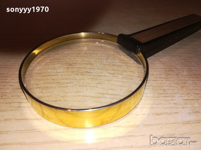 поръчана-germany-2.5x egchenbach GOLD-профи бижутерска лупа-внос швеицария, снимка 8 - Колекции - 20720158
