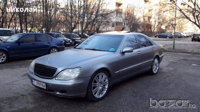 САМО НА ЧАСТИ Mercedes-Benz S 320 СИВ МАТ, снимка 3 - Автомобили и джипове - 18456634
