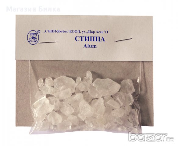 Стипца (кристален дезодорант), снимка 1 - Домашни продукти - 11487349