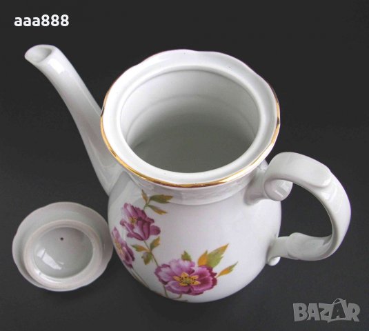 Чайник Thun Карловарски порцелан Бохемия, снимка 5 - Сервизи - 23642636