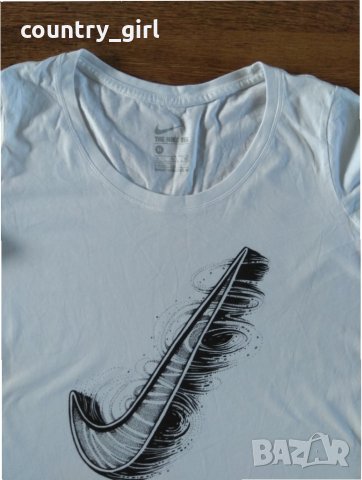 Nike - страхотна дамска тениска 100% оригинал отлично състояние , снимка 4 - Тениски - 25424470