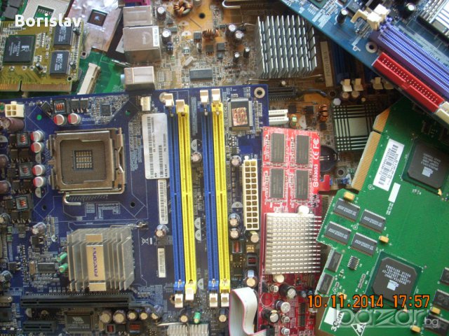 Купува стари компютри и платки от тях, снимка 3 - Дънни платки - 8347698