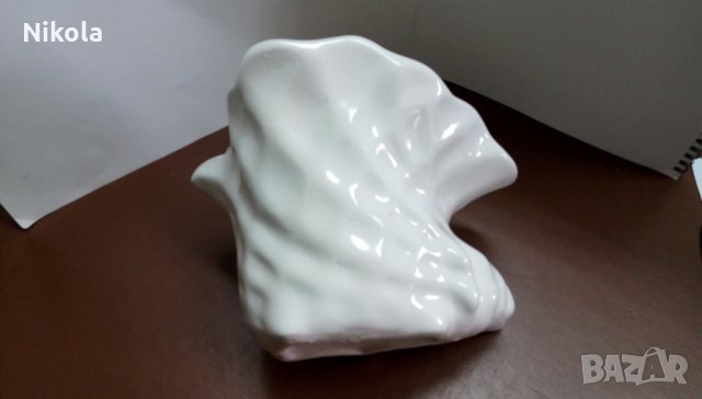 Ваза или декоративна купа с формата на раковина, снимка 8 - Декорация за дома - 24113637