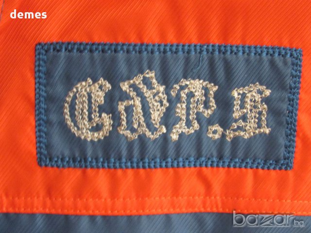 Ефектно спортно пролетно яке в синьо и оранжево размер 12, ново, снимка 6 - Детски якета и елеци - 17659346