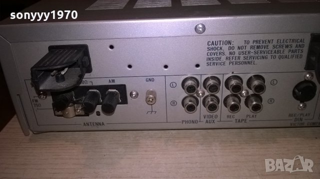 jvc r-k10 stereo receiver-made in japan-внос швеция-380w, снимка 15 - Ресийвъри, усилватели, смесителни пултове - 21886646