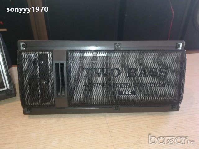 tec 8118al two bass-2x100w-28х15х13см-внос швеицария, снимка 11 - Тонколони - 20963608