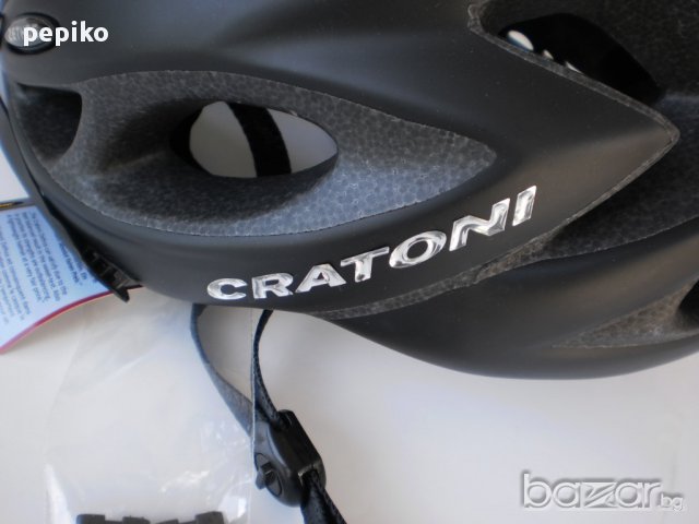 Продавам колела внос от Германия  каска за велосипед CRATONI ZETHOS HELMETS 58-62см черна, снимка 10 - Спортна екипировка - 11168969