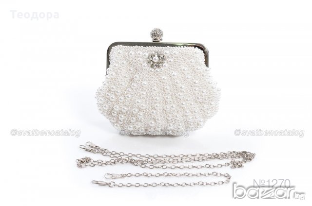 Луксозна булчинска чанта, снимка 9 - Чанти - 20199786