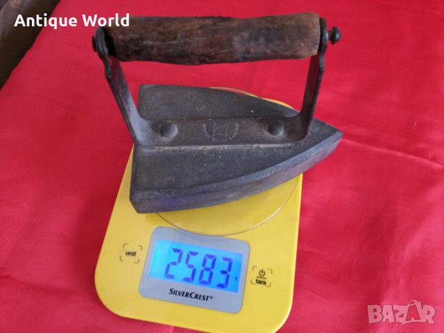 Много Рядка Стара Чугунена Ютия 19 Век, снимка 5 - Антикварни и старинни предмети - 24503798