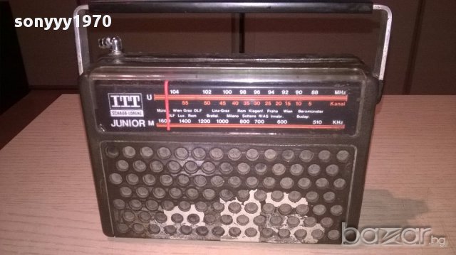 itt schaub-lorenz junior receiver, снимка 3 - Ресийвъри, усилватели, смесителни пултове - 18052602