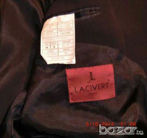Черно сако Блейзър Lacivert Paris, снимка 3 - Сака - 13463483