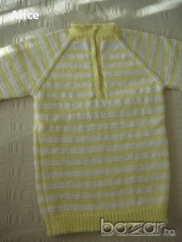 Нова плетена блуза ръст 92-98см, снимка 3 - Бебешки блузки - 8722910