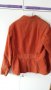 Джинсово сако-оранжево, размер М-Л, снимка 2