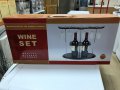 Поставка за вино с чаши , снимка 5