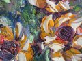 Цветя, масло / платно Art by MiMa МиМа - модерна картина , снимка 4