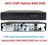 2018г. AHD-М 720p AHR IP NVR 4 Канален DVR За Ahd-М / 720Р / 1080H Аналогови или IP Камери, снимка 9