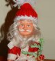Стари германски гумени кукли Дядо Коледа 60-70 г., снимка 8