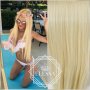 М1 Луксозен Комплект Натурално Удължение / Кичурен Екстеншън - HAIR EXTENSIONS ELESSA, снимка 1