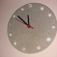 Часовник за стена ръчна изработка, снимка 3 - Стенни часовници - 25314253