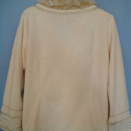 Пухкав топ тип жилетка или блуза "Lipo Lipo"® / голям размер , снимка 4 - Блузи с дълъг ръкав и пуловери - 16645523