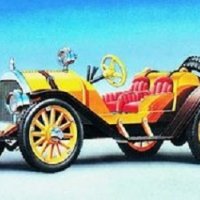 Сглобяеми модели - автомобил Mercer Raceabout 1912, снимка 1 - Колекции - 24726655