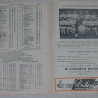Уест Бромич - Астън Вила и Уулвърхямптън - Болтън оригинални стари английски футболни програми 1957, снимка 9 - Фен артикули - 25199462