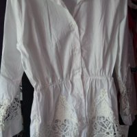 Нова бяла риза М, снимка 3 - Ризи - 25447818