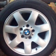 BMW джанти с гуми 5 бр,, снимка 3 - Гуми и джанти - 13738285