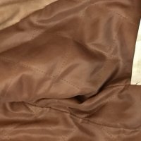 Дамско кожено яке BERSHKA оригинал, size М, бежово-карамелена екокожа, , снимка 15 - Якета - 16105124