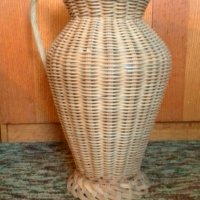 голяма плетена ваза, снимка 5 - Колекции - 22922513