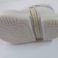Бебешки буйки БЕКО пролет/есен в бяло, снимка 2 - Бебешки обувки - 15758857