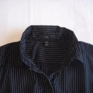 H&M, черна дамска риза в рае, М , снимка 5 - Ризи - 18369026